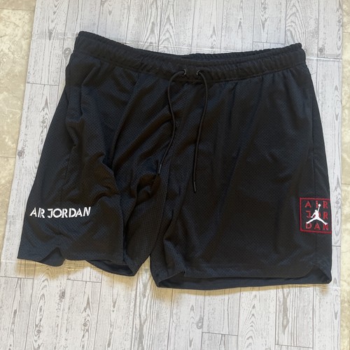 Czarne szorty Nike Air Jordan dla dorosłych z kieszeniami rozmiar 3X AJ5 Jumpman
