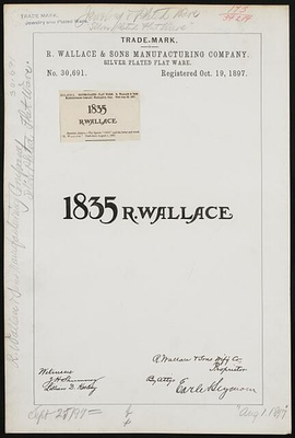 #ad #ad R. Wallace Sons Manufacturing Company 1835 R. Wallace brand Silver Plated Flat $9.99