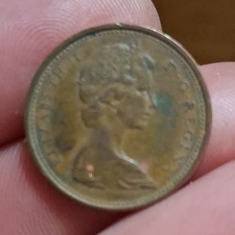 Canada 1976 Small Cent KG Variety KM#59 Copper BN 0.98 Fineness Coin