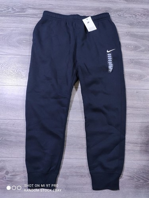 #ad Nike Jogger Adult Large Black Club Fleece Sweatpants Pants Athletic Mens $26.99