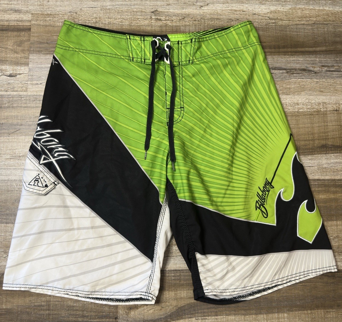 Billabong x Darcy ショートボード Billabong Board Shorts Mens 34 Andy Irons AI Platinum Quad Stretch