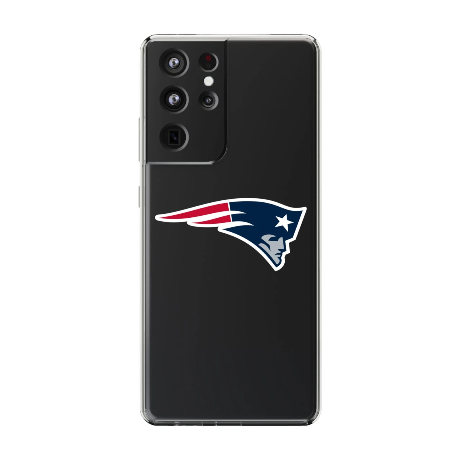 New England Patriots Clear Phone Case for iPhone