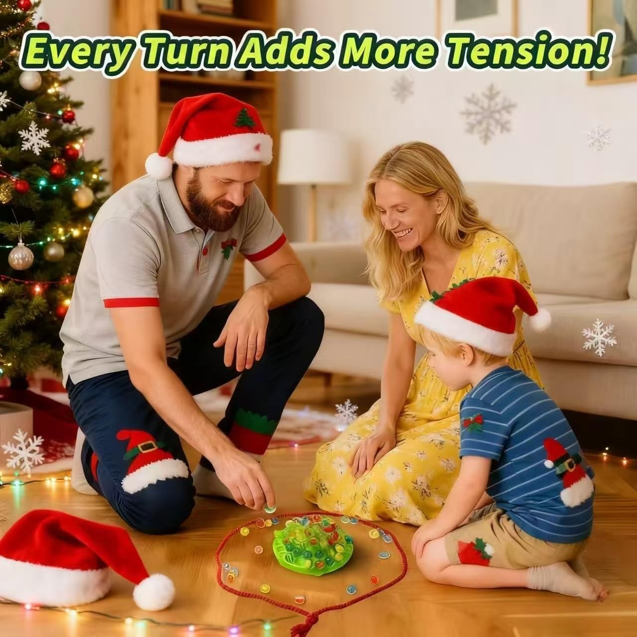 Marble Balance Board Game for Kids & Adults – Fun Family Stacking Challenge... 