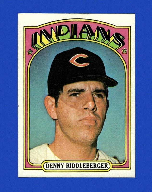 1972 Topps Set-Break #642 Dennis Riddleberger NR-MINT *GMCARDS*