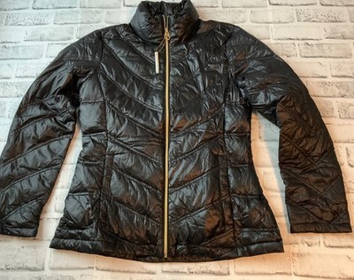 Calvin Klein Puffer Jacket Womens Small Black