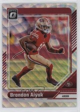 2024 Panini Donruss Optic Premium Box Set Wave Prizm 236/300 Brandon Aiyuk 0o6v