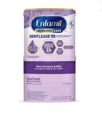 Enfamil Gentlease Neuropro Care Infant Formula  2 --20 oz Each EXP  01/2027