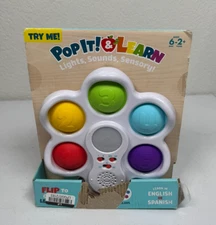 Chuckle & Roar Pop It & Learn - Lights, Sounds, Sensory Toy (Read Description)