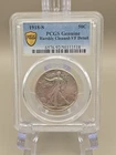 1918-S 50C Walking Liberty Half Dollar PCGS  Genuine Harshly Cleaned-VF Detail