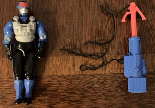 GI Joe Snake Eyes V4 1990 Hasbro-not complete