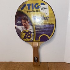 Stiga Strike Table Tennis Ping Pong Paddle 5 Ply Vintage 2001 New Old Stock