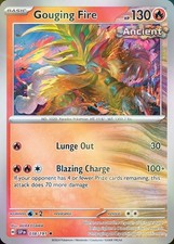 pokemon gouging fire card GOUGING FIRE EX (38/162) - PSA 9 - Temporal Forces Pokemon | Low POP