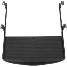 Under Desk Keyboard Tray Slide Out Double Layer Drawer Style Keyboard Storage
