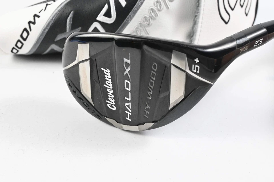 Cleveland Halo XL Hy-Wood #5 Hybrid / 23 Degree / Senior Flex Aldila Ascent 40 - Image 2 of 4