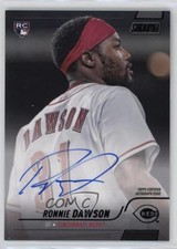 2022 Topps Stadium Club Auto Black Foil 8/25 Ronnie Dawson #SCBA-RDA Auto 0c2