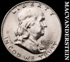 1954-D Silver Franklin Half Dollar - Choice Gem Brilliant Unc  Lustrous  #i1857