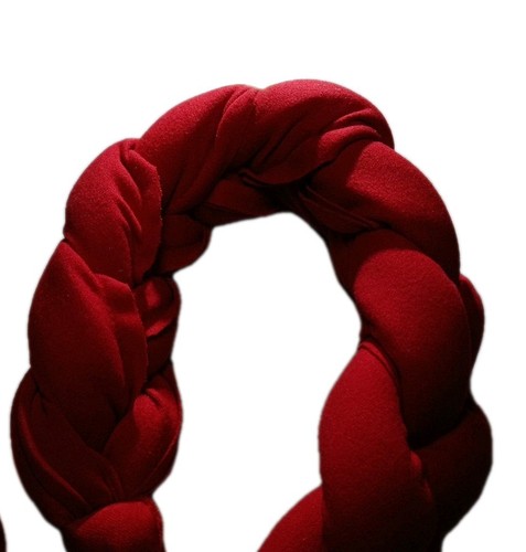 Women Turban Pre-Tied Turban Braided Turban African Headwrap *Chemo Hat*Red - Bild 2 von 3