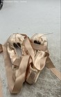 Daydance Womens Pink Lace Up Satin Pointe Dance Ballet Shoes Size EU 41 — photo 2