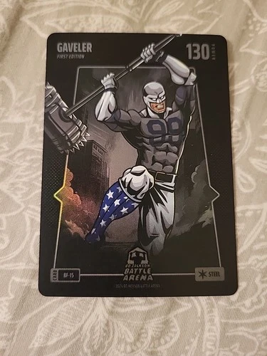 2024 1st Ed Bo Jackson Battle Arena Gaveler Aaron Judge Steel Battlefoil BF-15