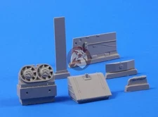 CMK 1/35 Tiger I Fuel Tank and Starboard Cooler (for Tamiya kit) 3124