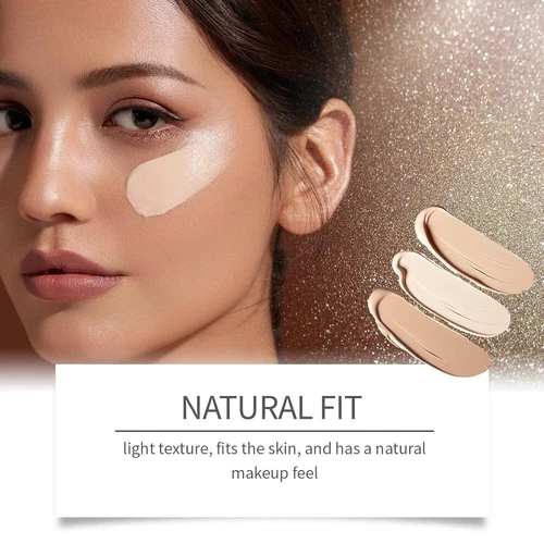 Colored Clay CC Undereye Corrector Under Eye Concealer Eye Corrector and Brush - Picture 4 of 15