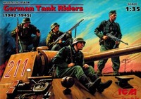 Icm 35634 - German Tank Riders 1942 1945 - Deutsche Soldaten - 1:35