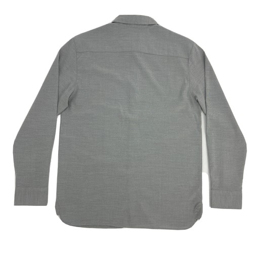 BYLT Vista Shirt Men's Large Gray Long Sleeve Button Down Performance - Picture 5 of 9