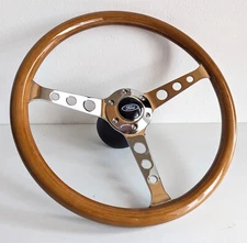 Steering Wheel fits for Ford Wood Wooden Classic 15 inch Bronco 1983-1990