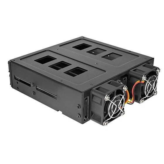 Jaula adaptador SSD Silverstone SST-FS204-US 4x U.2 (SFF-8639) Foto 3 de 4