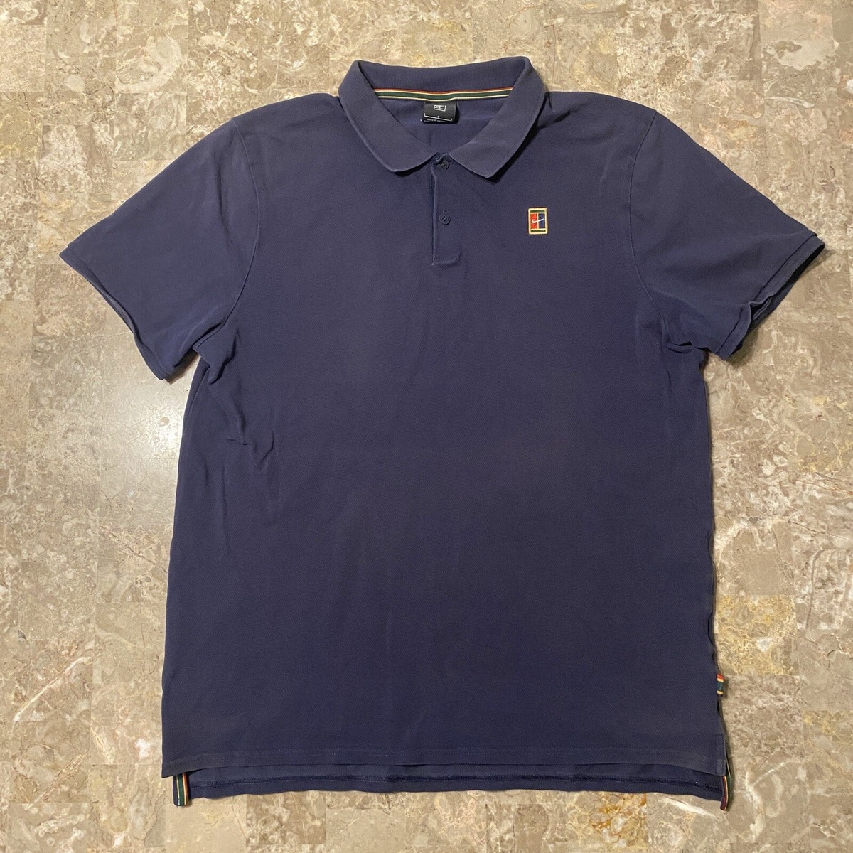 Vintage 90s Nike Court Polo Andre Agassi Tennis Shirt Mens Vintage 90s Nike Court Polo Andre Agassi Tennis Shirt Mens