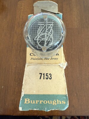 Vintage Burroughs 7153 Nixie tube NOS original box