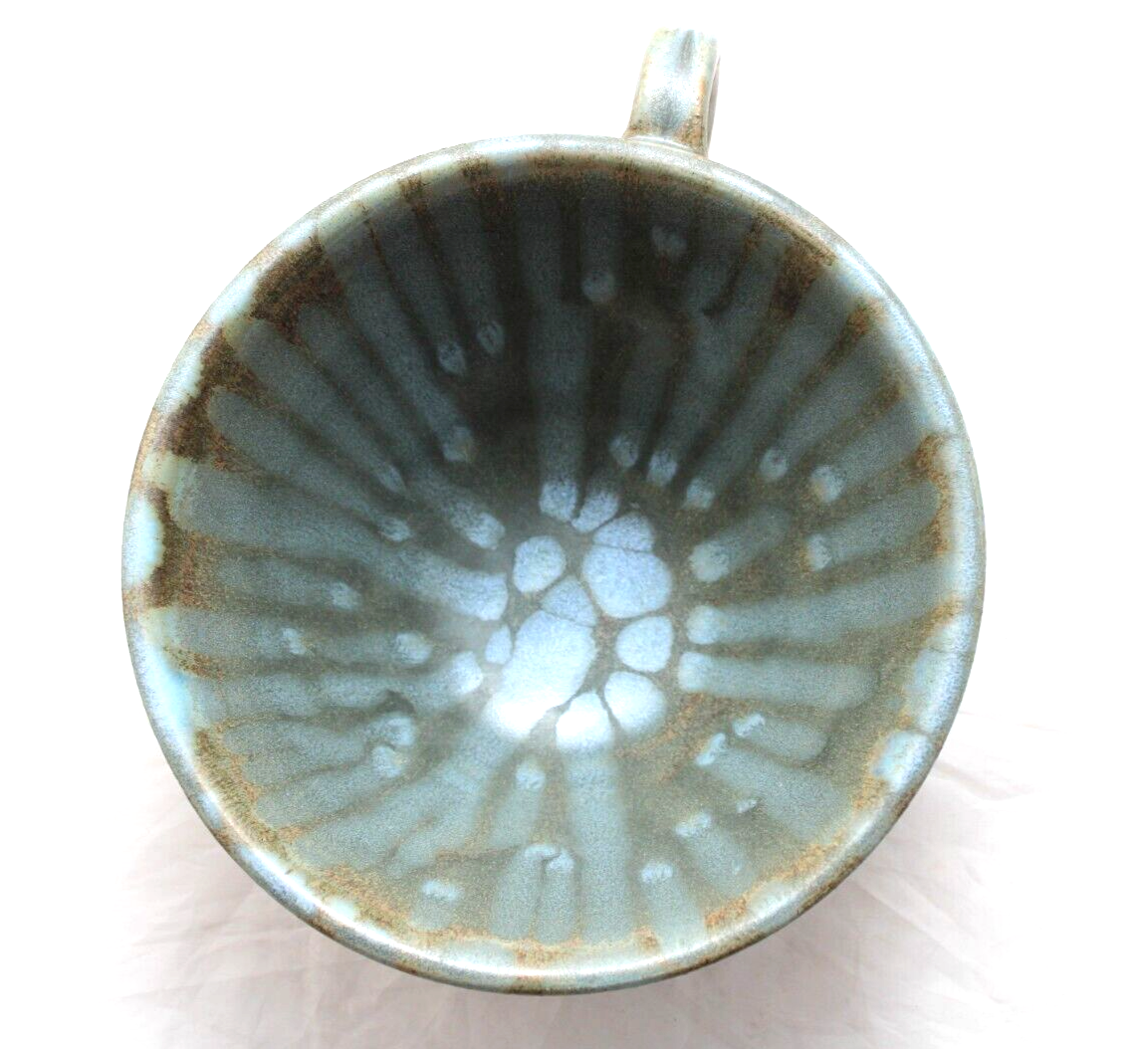 Pottery Unique One Of A Kind Hand Thrown 24 oz Coffee Mug/Soup Bowl USA Made