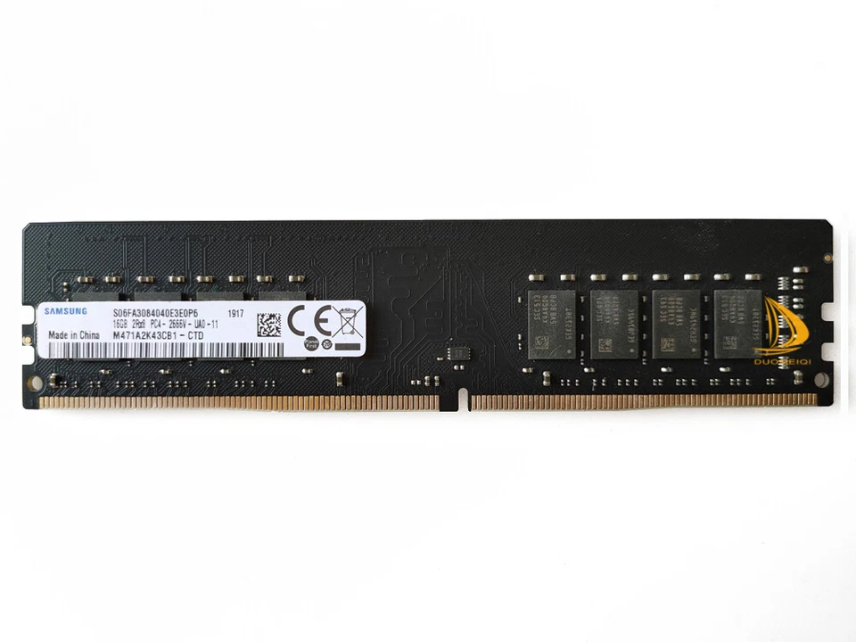 Samsung 2x 16GB 2RX8 PC4-2666V DDR4 21300MHz 288Pin UDIMM Desktop Memory RAM - Image 3 of 4