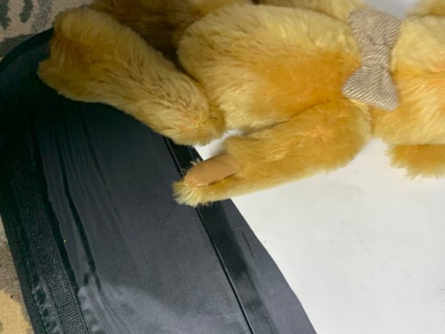 Handmade Jointed Teddy Bear by Susan K Palmer of Manchester VT - Picture 8 of 11