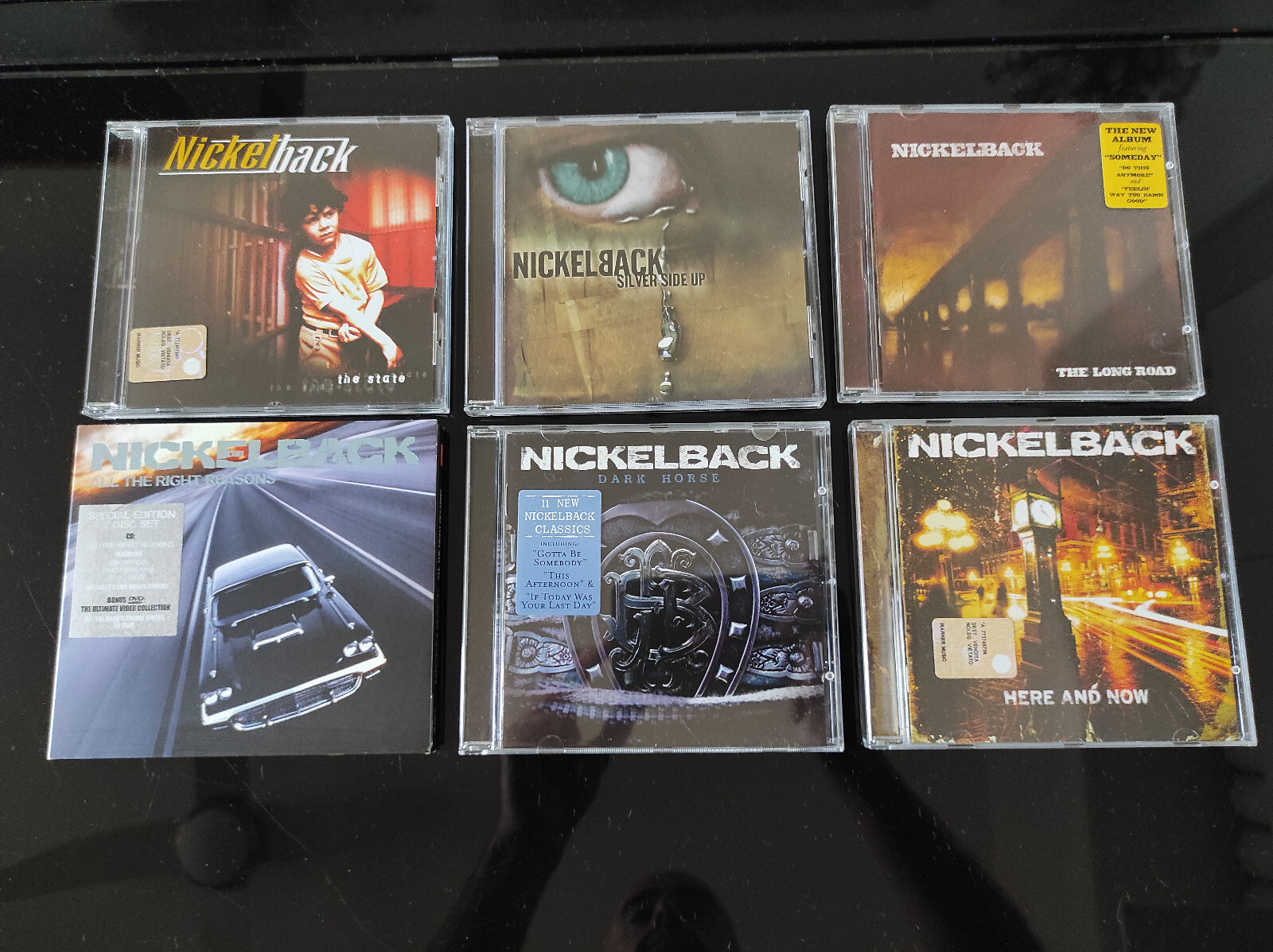 NICKELBACK 6 CD ALL THE RIGHT REASONS Dark Horse Here and now