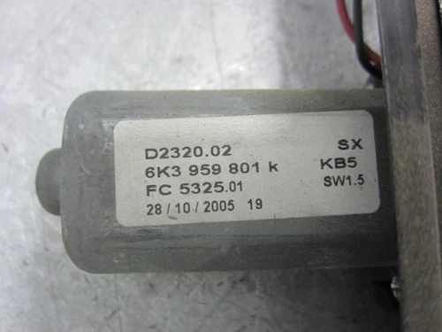 6K3959801K Elevalunas Delantero Izquierdo para SEAT IBIZA (6K1) Select 1606091 - Imagen 4 de 4