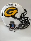GREEN BAY PACKERS JORDY NELSON SIGNED FULL SIZE REPLICA LUNAR HELMET BECKETT COA