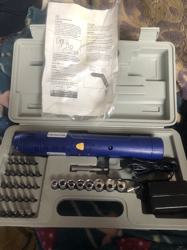 Rechargeable Screwdriver Set