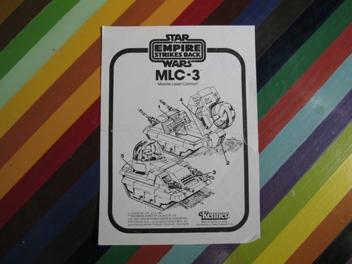 vtg 1980s ESB Star Wars ephemera - toy instruction manuals, stickers, insert - Picture 44 of 199