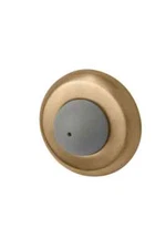 Lot of 6 -  ROCKWOOD 406 US10 Convex Wall Mount Door Stop Satin Bronze  ∳