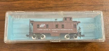 Atlas Chicago And Northwestern Caboose 3571-300 New In Box! Ships Free! 🚂