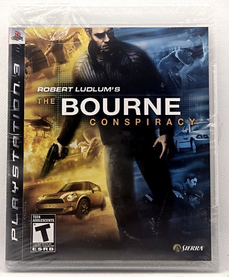 Robert Ludlum's The Bourne Conspiracy   PS3   SEALED!