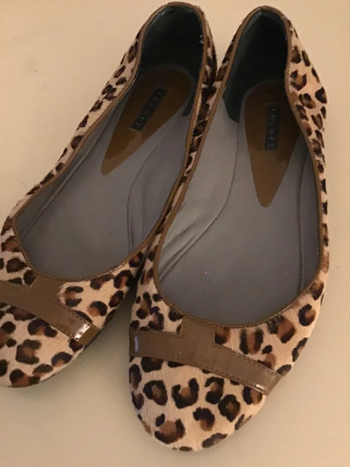 Theory women leopard ballet flats US 6.5 Euro 36.5 - Image 3 of 4