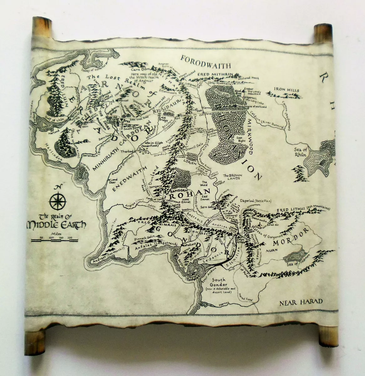 Tolkien's annotated map of Middle-earth discovered inside copy of