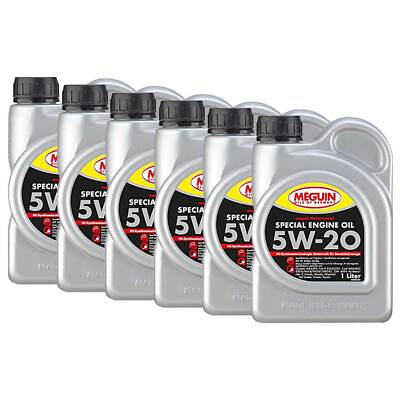 Motoröl megol Special Engine Oil SAE 5W-20 Meguin 6 X 1 Liter für Hyundai Toyota