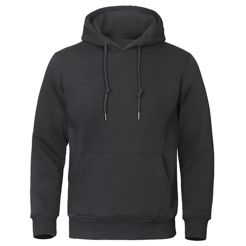 Solid Color Graphic Hoodie Mens Sweatshirt Street Style Fashion Top UK - Picture 12 of 36
