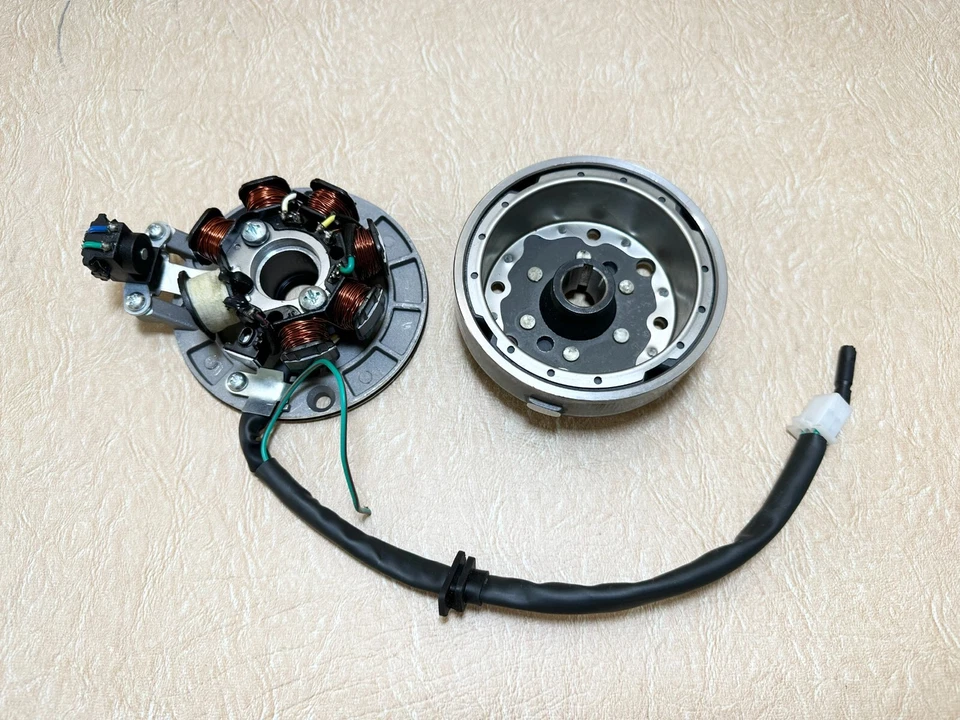 Conjunto de encendido electrónico volante honda cl50 cl70. Juego completo CD50 CD70 C50. Foto 3 de 4