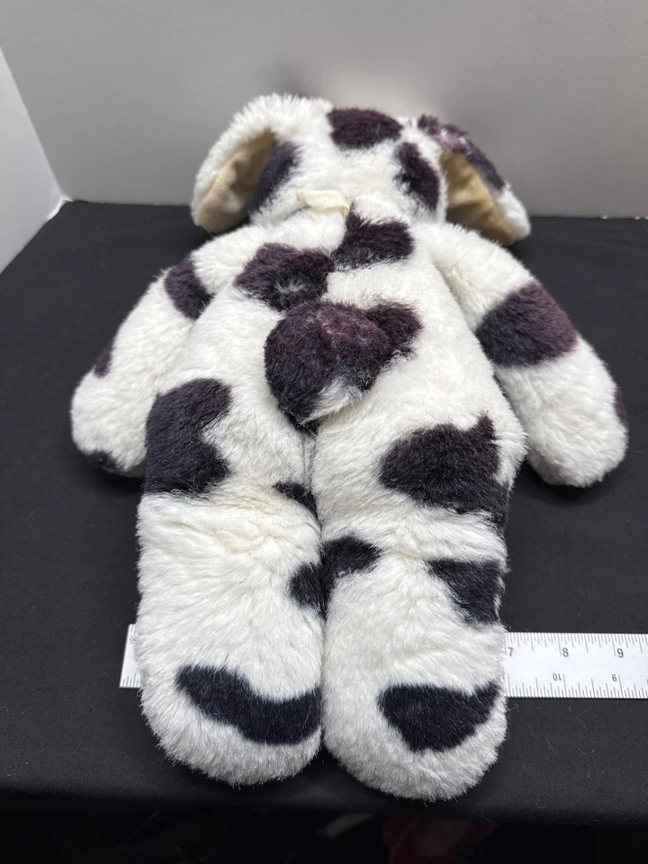 Rare Vintage 1987 "HARVEY" Bunny Blk & Wt Plush North American Bear Company - Image 3 of 4