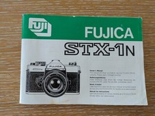 Notice Appareil Photo Argentique FUJICA STX 1N