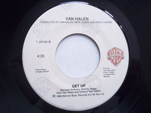 VAN HALEN - Why Can't This Be Love / Get Up - 45 RPM 7" Record 1986 PS - Picture 6 of 6